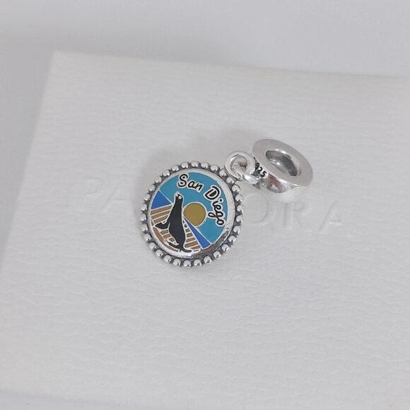 Pandora San Diego Seal Exclusive Dangle Charm - Picture 5 of 8